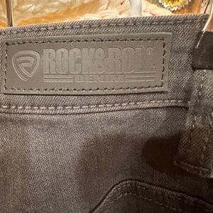 Gray Flare Wide Leg Jeans